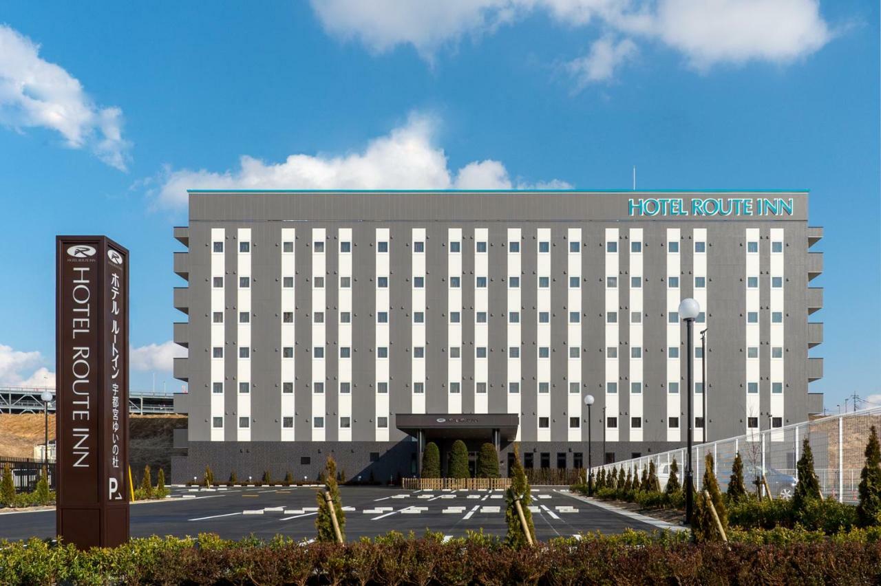 Hotel Route-Inn Utsunomiya Yuinomori -Lightline Yuinomori Nishi Ekimae- Bagian luar foto